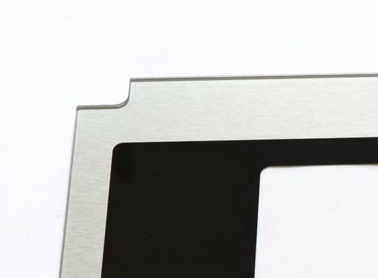 Corner Processed Metallic Brushed 4mm CNC Tempered Glass